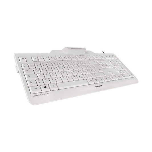 CHERRY KC 1000 SC Corded GB-Layout weiß/grau Smartcard