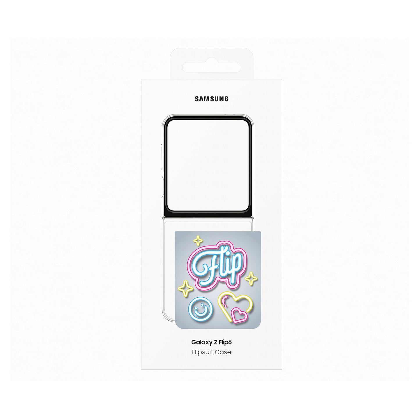 Samsung Flipsuit Case fr Galaxy Z Flip6. Transparent