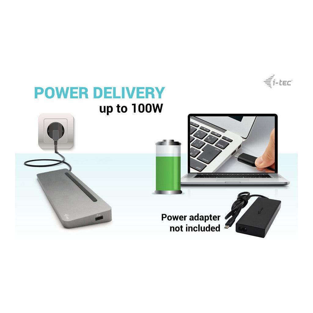 D I-TEC USB-C ERGO 3X LCD DOCK