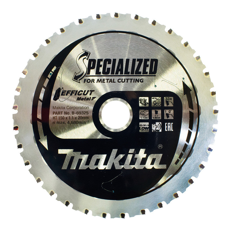 Makita EFFICUT Sägeblatt 150x20x33Z