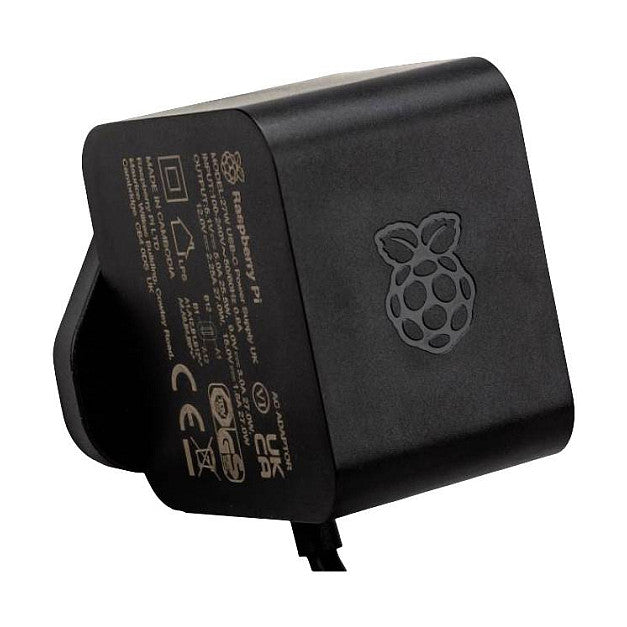 Pi 5 Netzteil / schwarz / 27W / USB-C