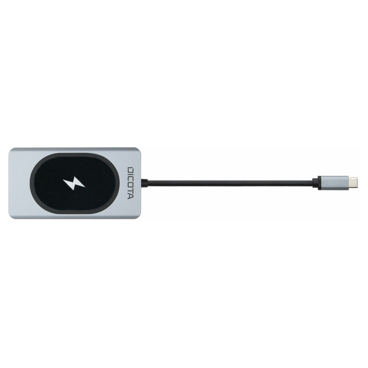 D Dicota USB-C 10-in-1 Charging Hub 4K PD 100W silver