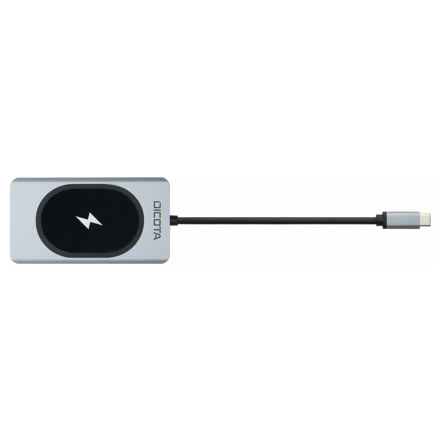 D Dicota USB-C 10-in-1 Charging Hub 4K PD 100W silver