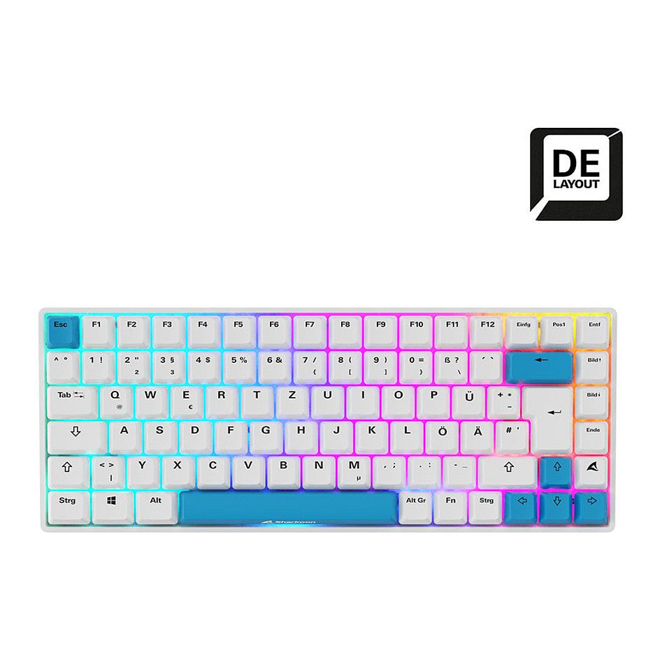 Sharkoon SKILLER SGK50 S3 PBT WHITE