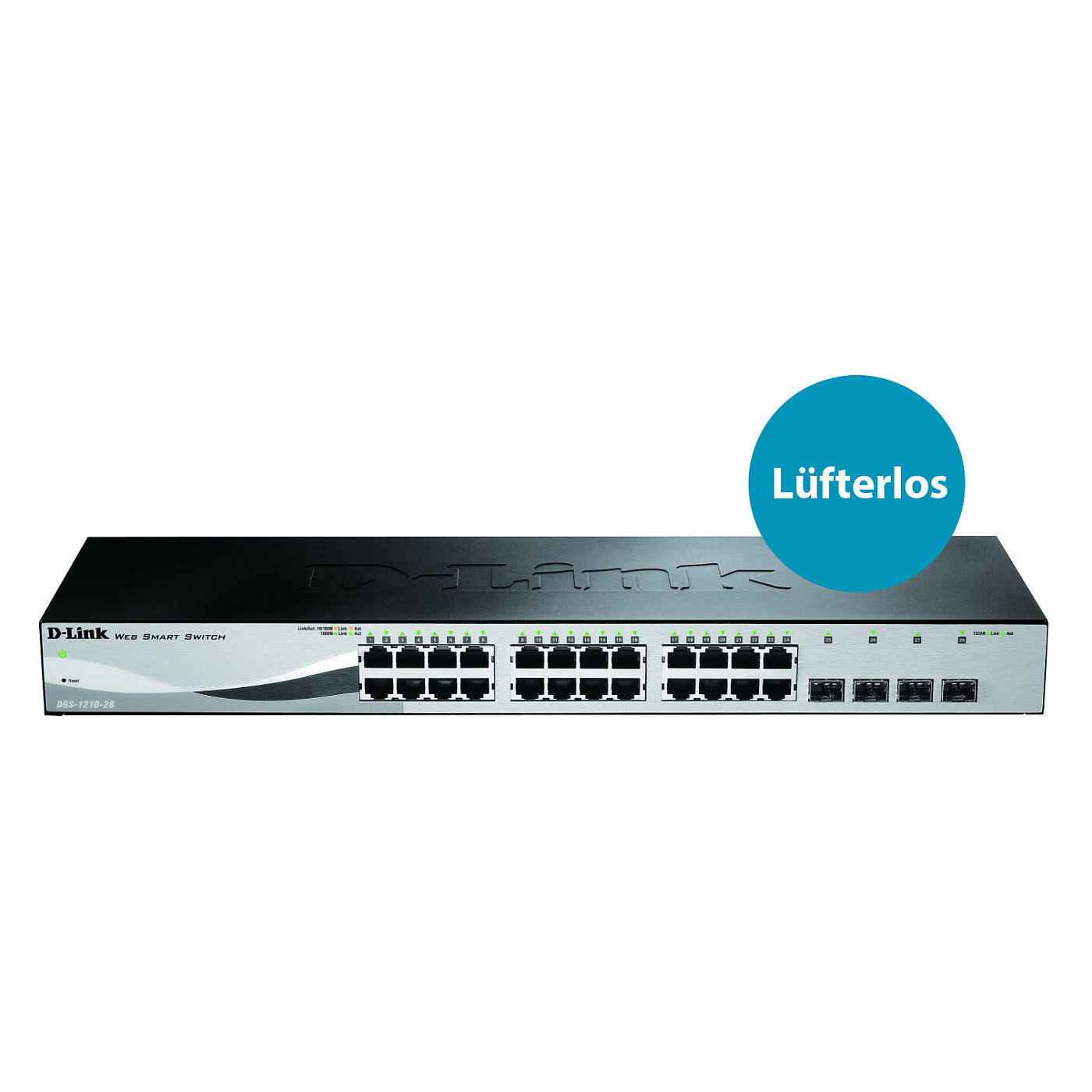 D-Link DGS-1210-28 28-Port Layer2 Smart Managed Gigabit Switch