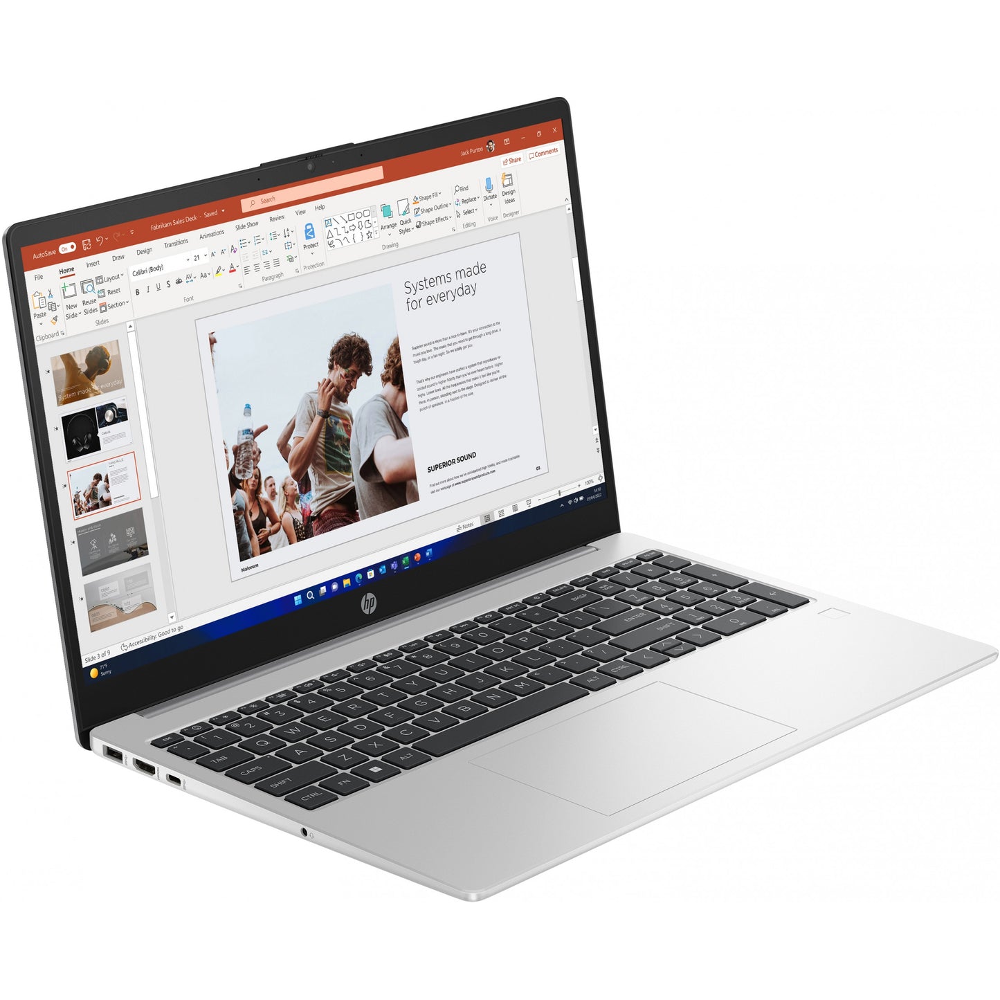 HP 250 G10 i5 1334U/16GB/512SSD/W11P silver