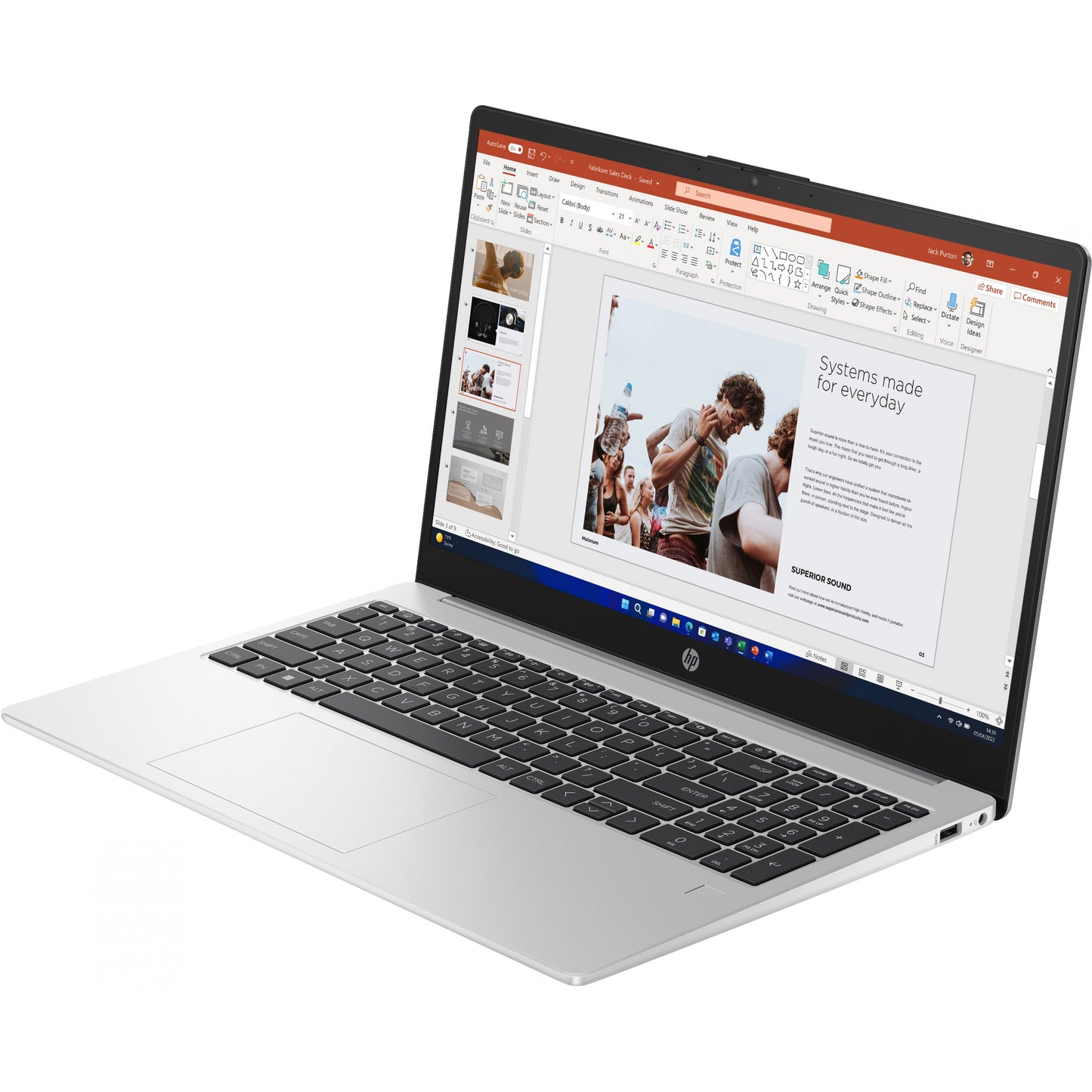 HP 250 G10 i5 1334U/16GB/512SSD/W11P silver