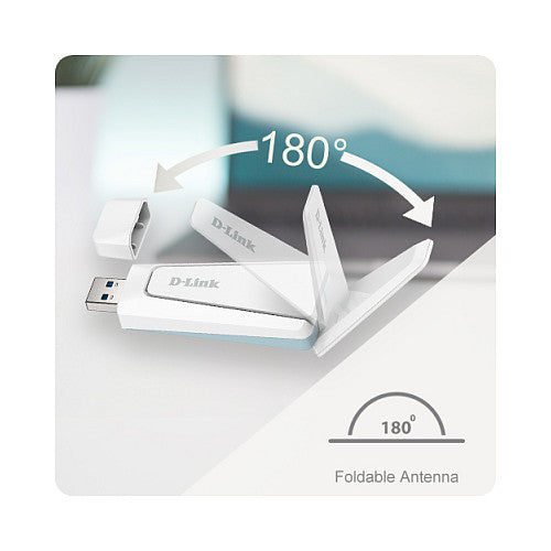 D-Link AX18U AX1800 Wi-Fi 6 USB Adapter