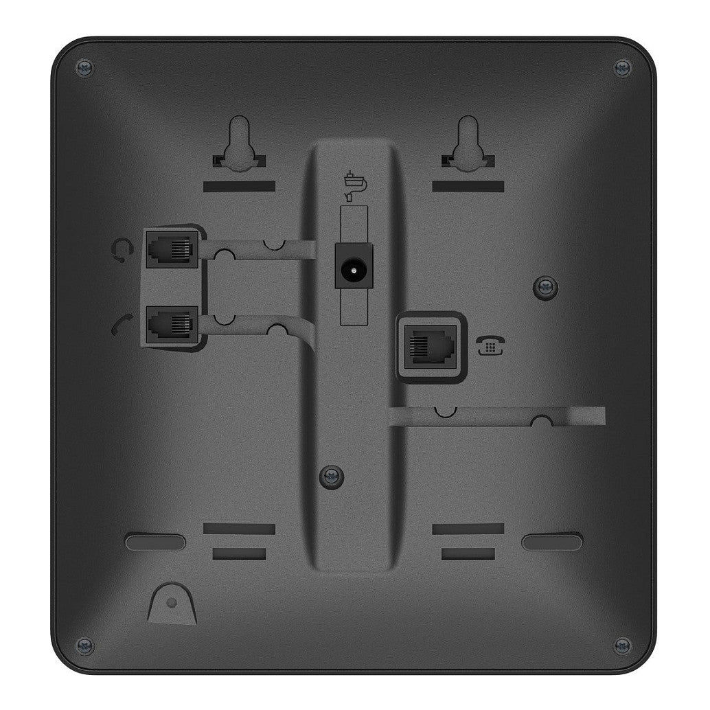 GIGASET DESK 600 schwarz schnurgebundenes Tisch- und Wandtelefon LC-Display 7 Direktwahltasten Telefonbuch Hrgertekompatibel