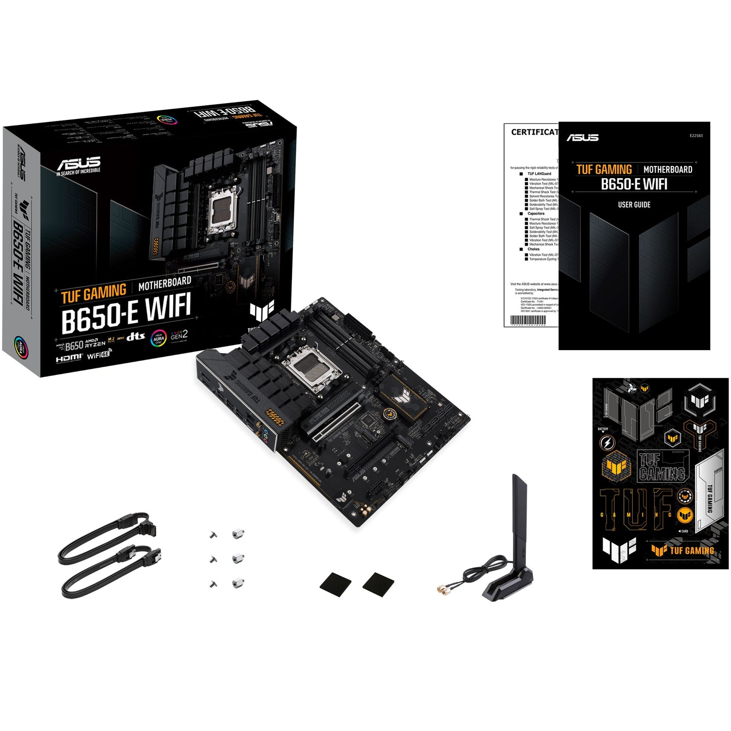 MB ASUS TUF GAMING B650-E WIFI (AMD.AM5.DDR5.ATX)