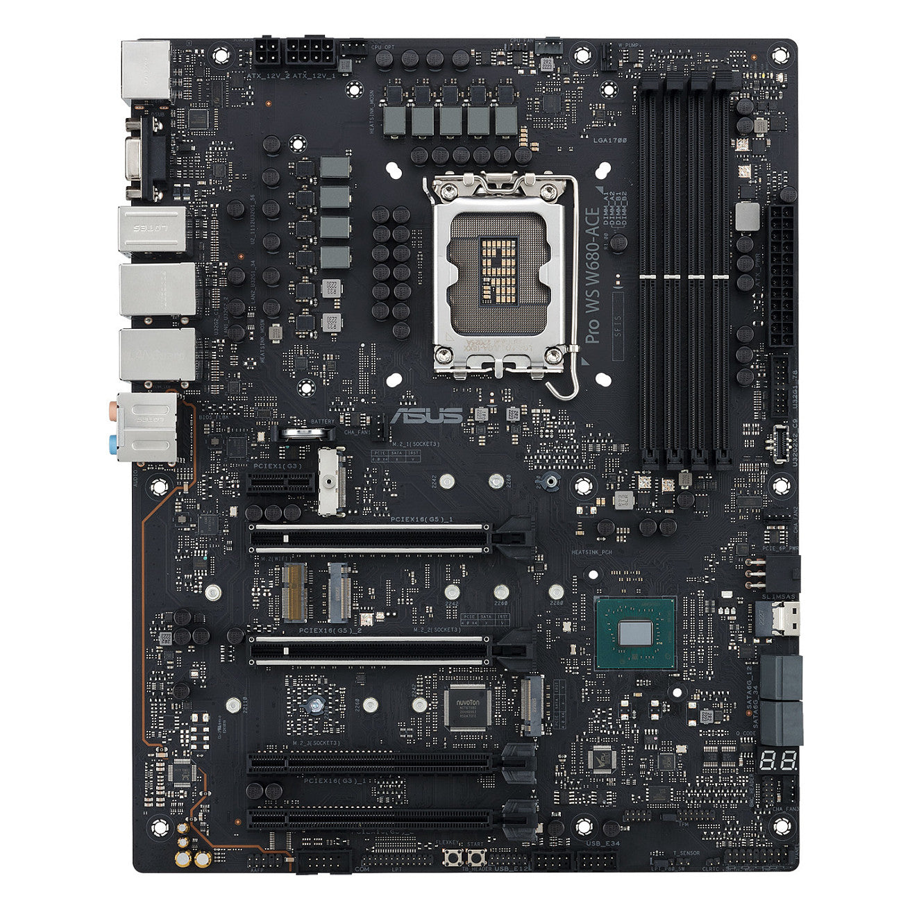 MB ASUS PRO WS W680-ACE (Intel.1700.DDR5.ATX.ECC)