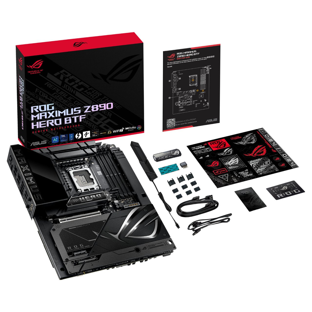 MB ASUS ROG MAXIMUS Z890 HERO BTF (Intel.LGA1851.DDR5.ATX)