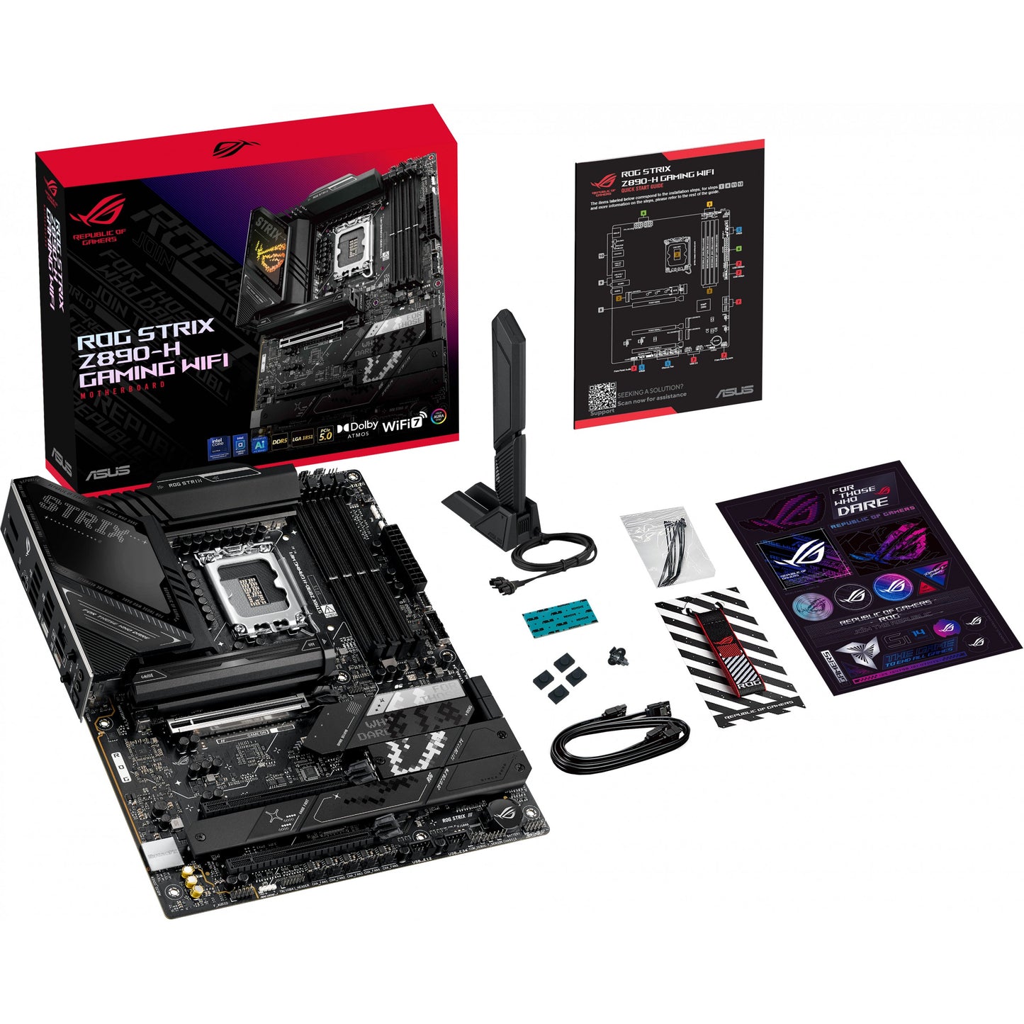 MB ASUS ROG STRIX Z890-H GAMING WIFI (Intel.1851.DDR5.ATX)