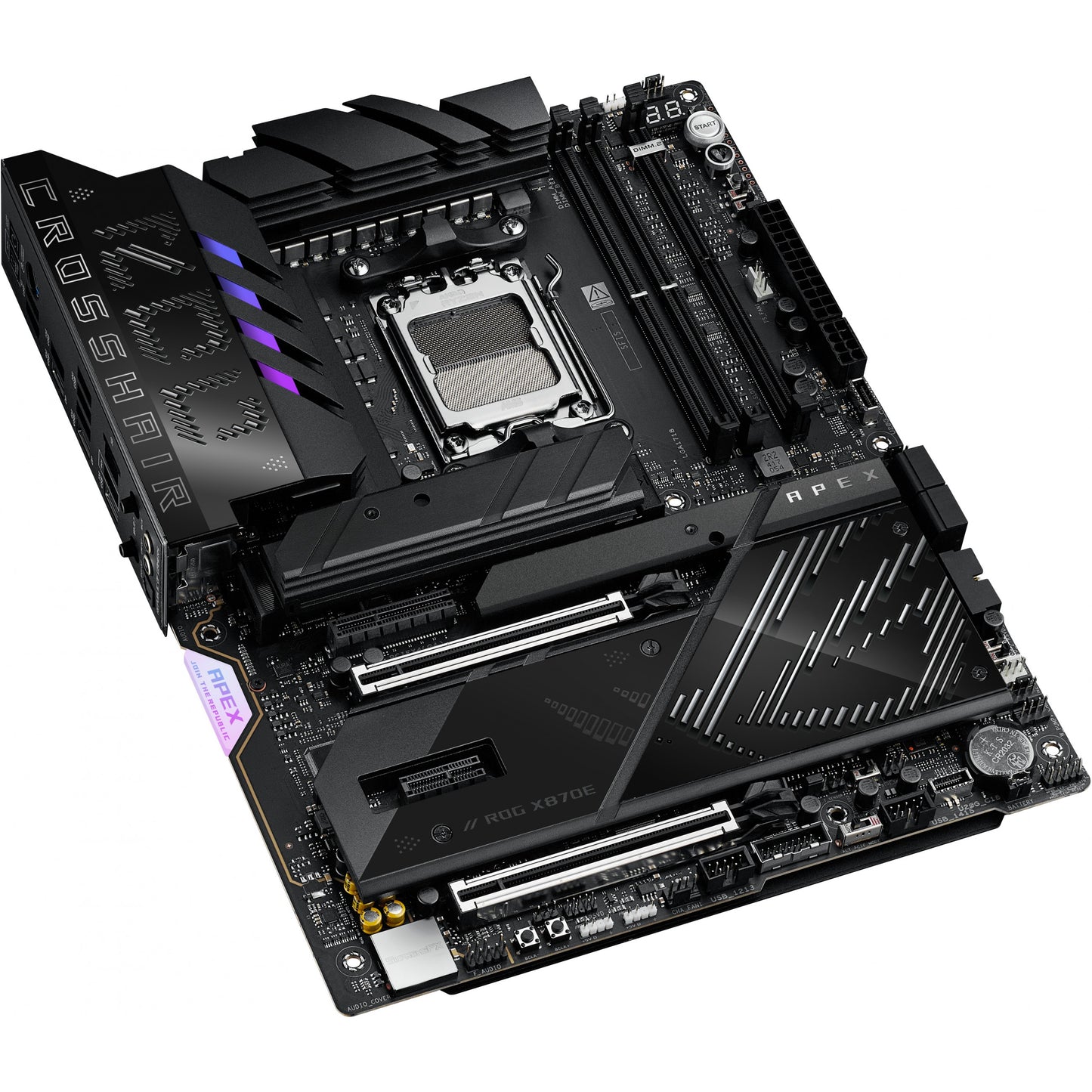 MB ASUS ROG CROSSHAIR X870E APEX (AMD.AM5.DDR5.ATX)