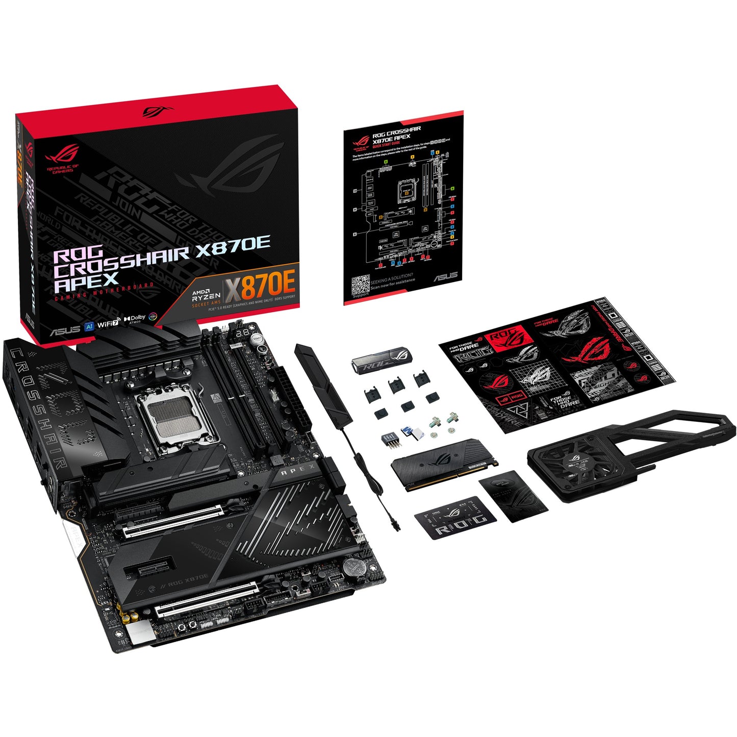 MB ASUS ROG CROSSHAIR X870E APEX (AMD.AM5.DDR5.ATX)