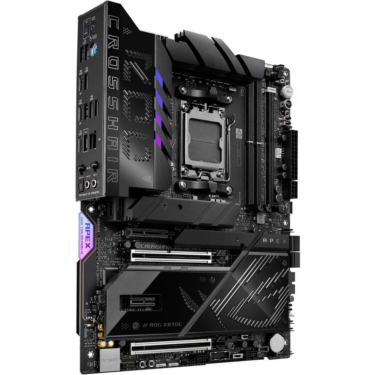 MB ASUS ROG CROSSHAIR X870E APEX (AMD.AM5.DDR5.ATX)