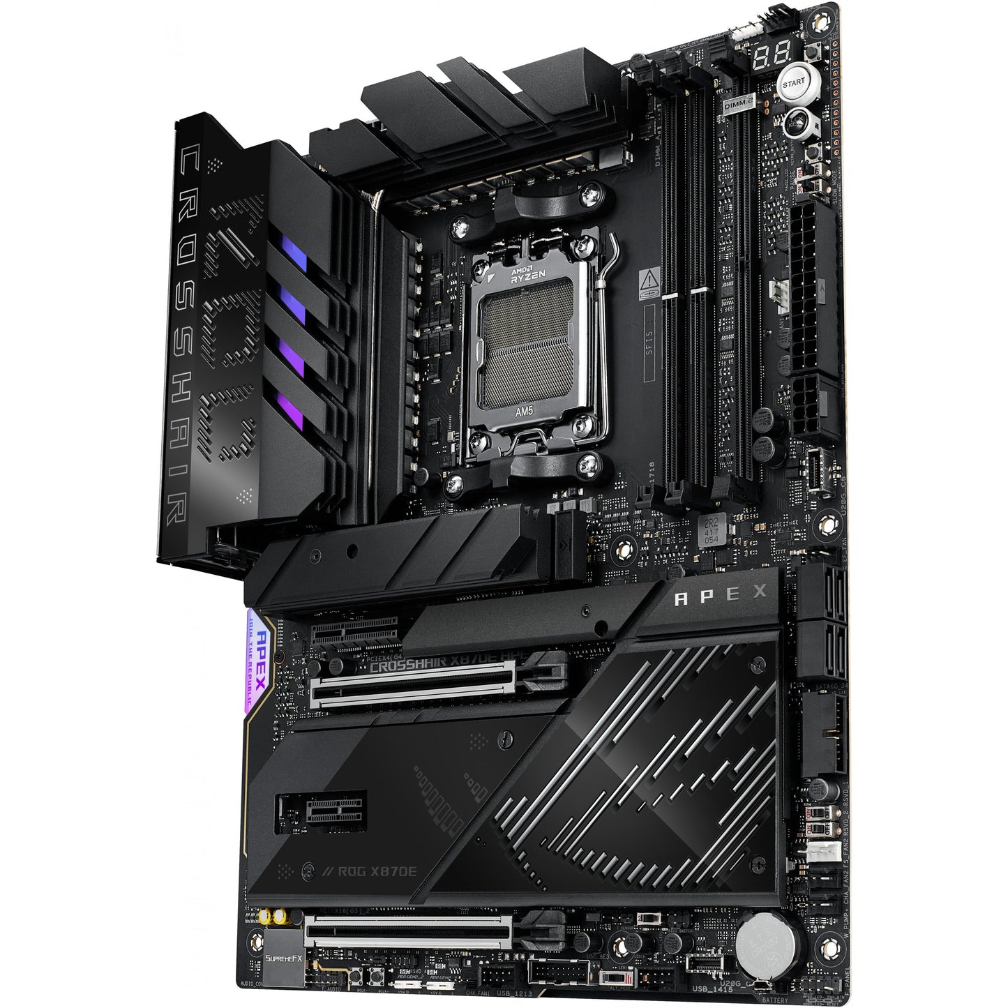 MB ASUS ROG CROSSHAIR X870E APEX (AMD.AM5.DDR5.ATX)