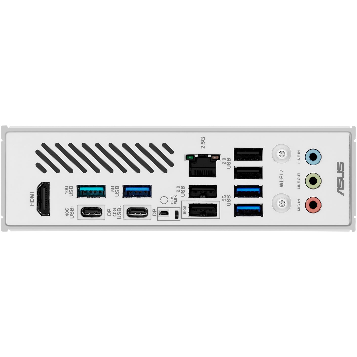 Carte mère ASUS X870 MAX GAMING WIFI7 W (AMD, AM5, DDR5, ATX)