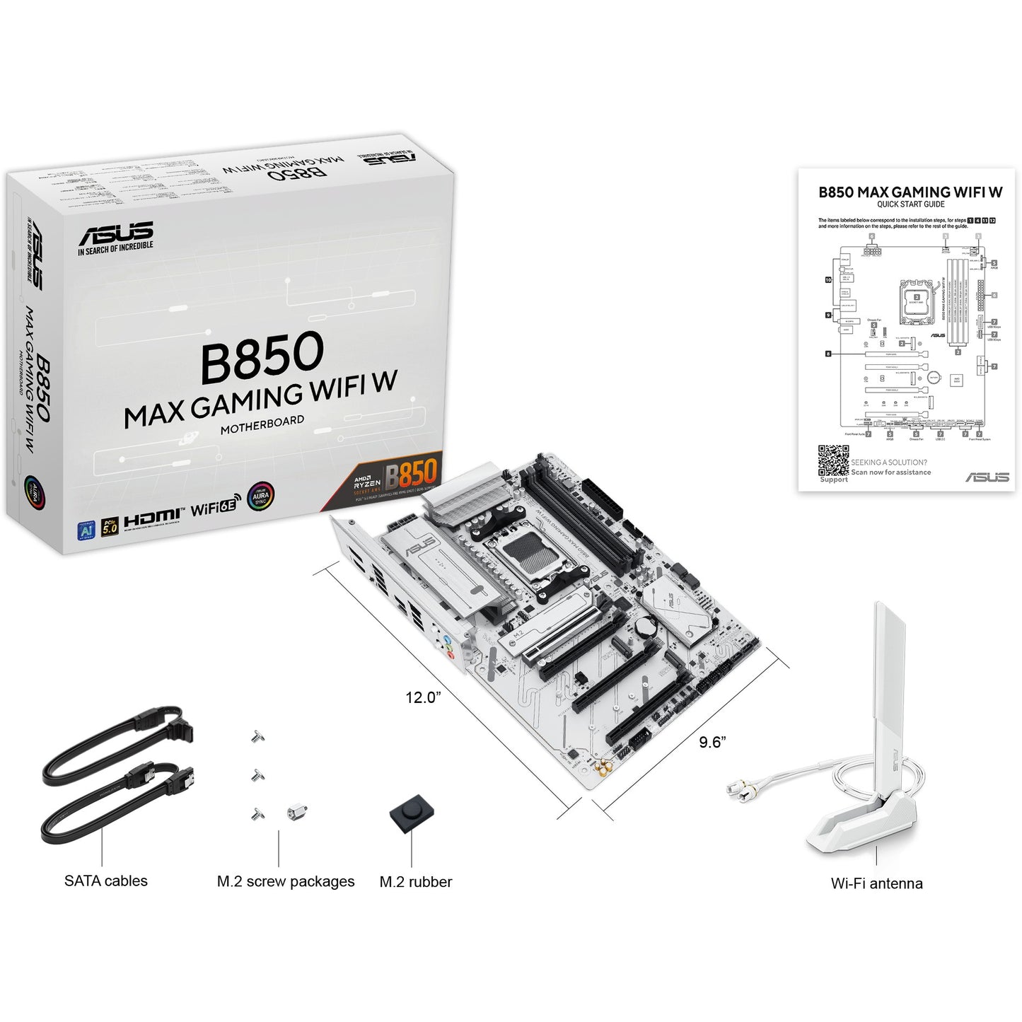 MB ASUS B850 MAX GAMING WIFI W