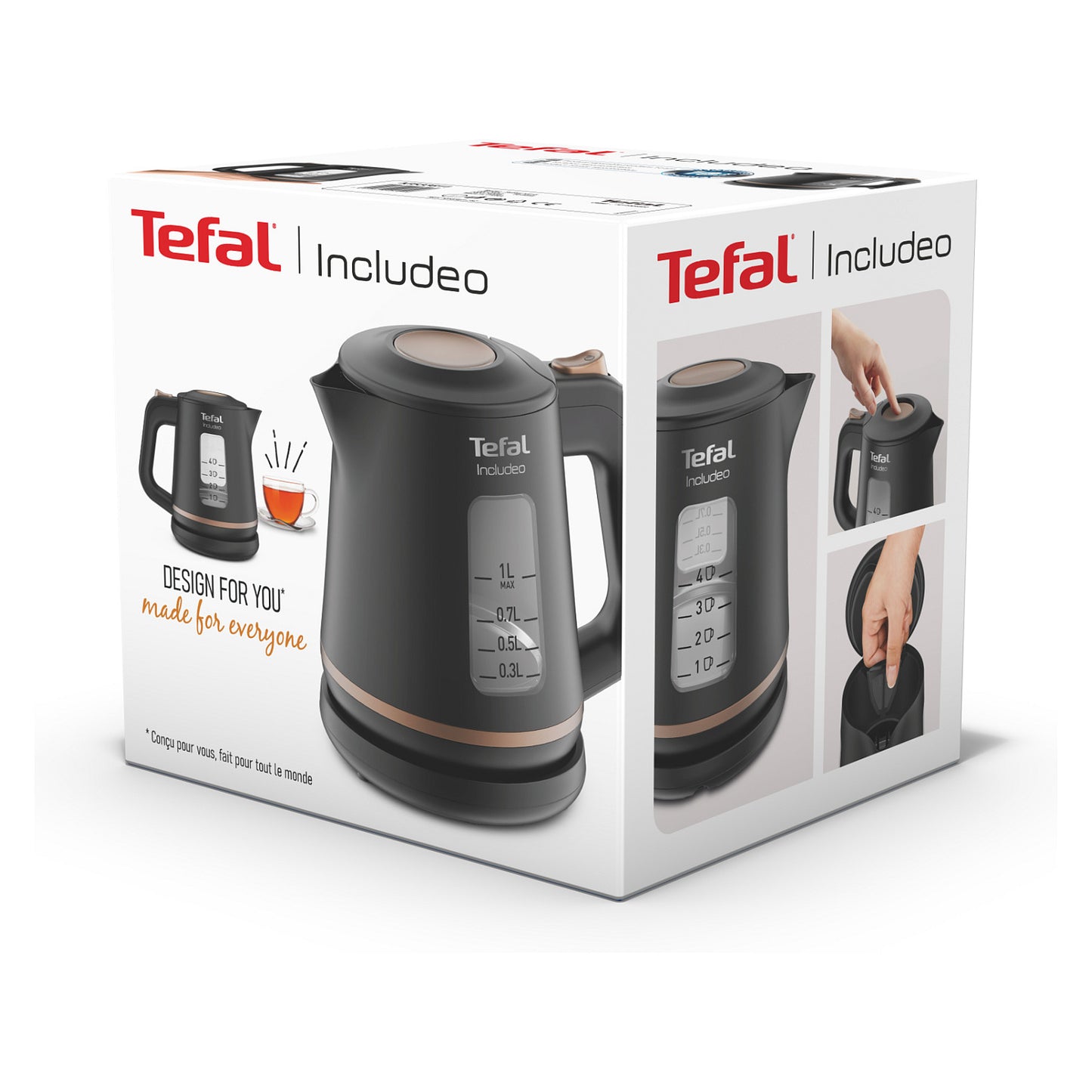 Tefal Wasserkocher Includeo