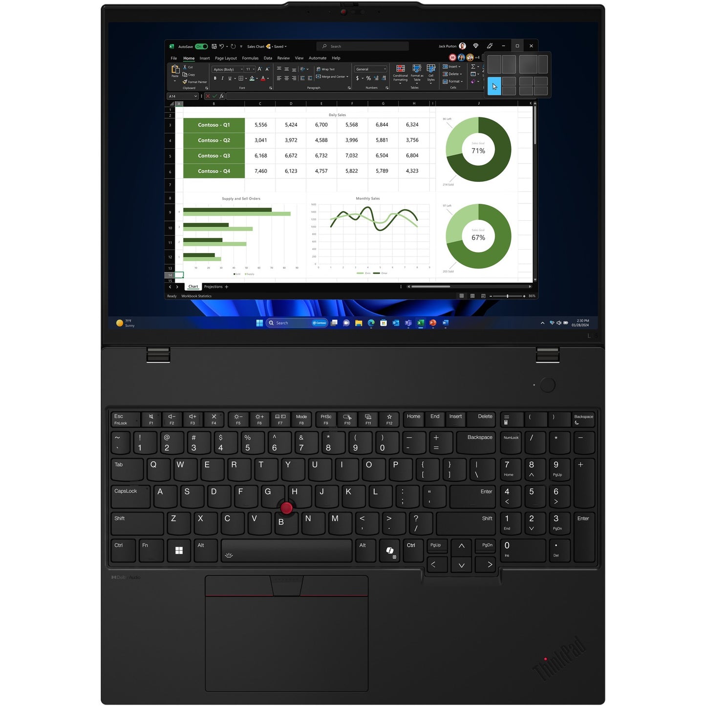 Lenovo ThinkPad L16 AMD G1 16" R5-7535U 32/1TB WUXGA W11P