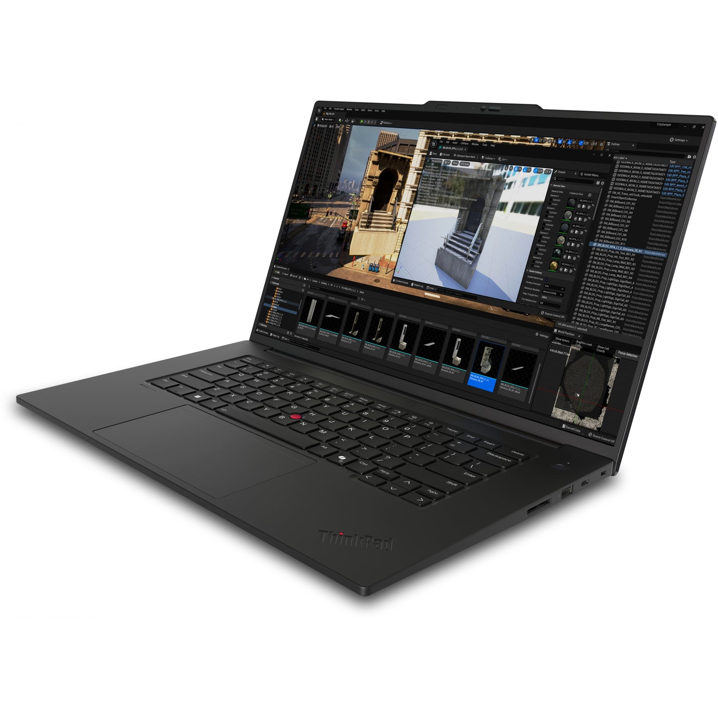 Lenovo ThinkPad P1 G7 16" Ultra 7-155H 32/1TB RTX4060 W11P