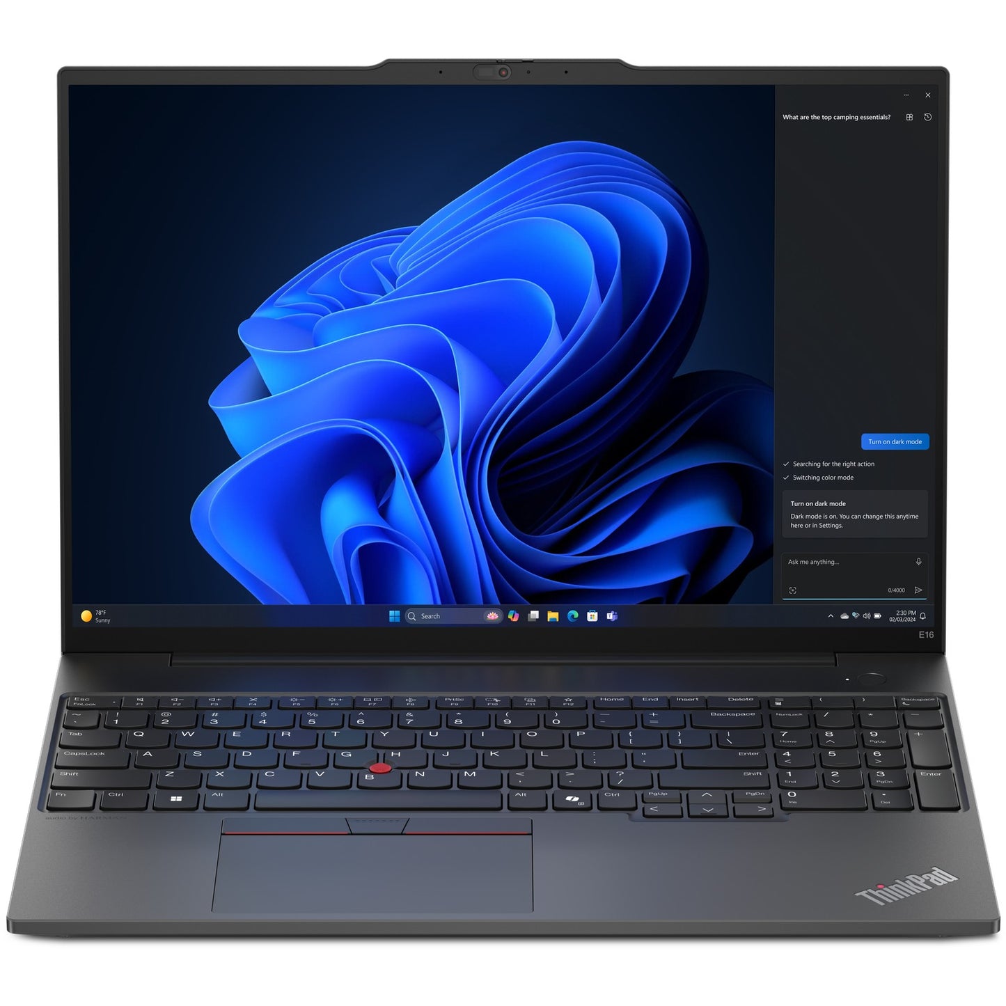 Lenovo ThinkPad E16 G2 16" Ultra7 155H 32/1TB WQXGA W11P