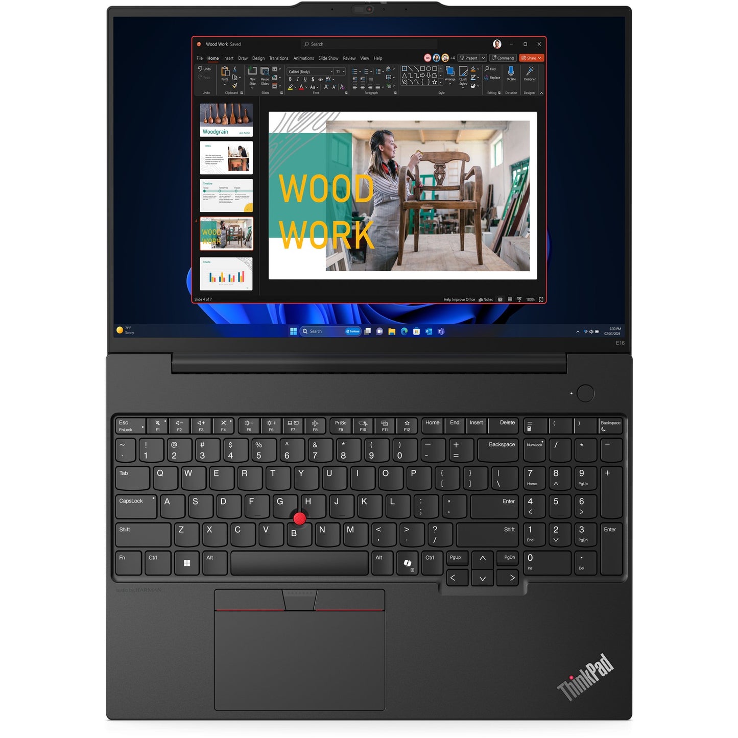 Lenovo ThinkPad E16 G2 16" Ultra7 155H 32/1TB WQXGA W11P