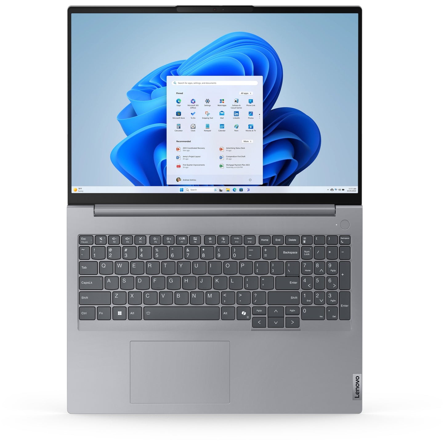 Lenovo ThinkBook 16 G7 16" Ultra7 155H 32/1TB WUXGA W11P
