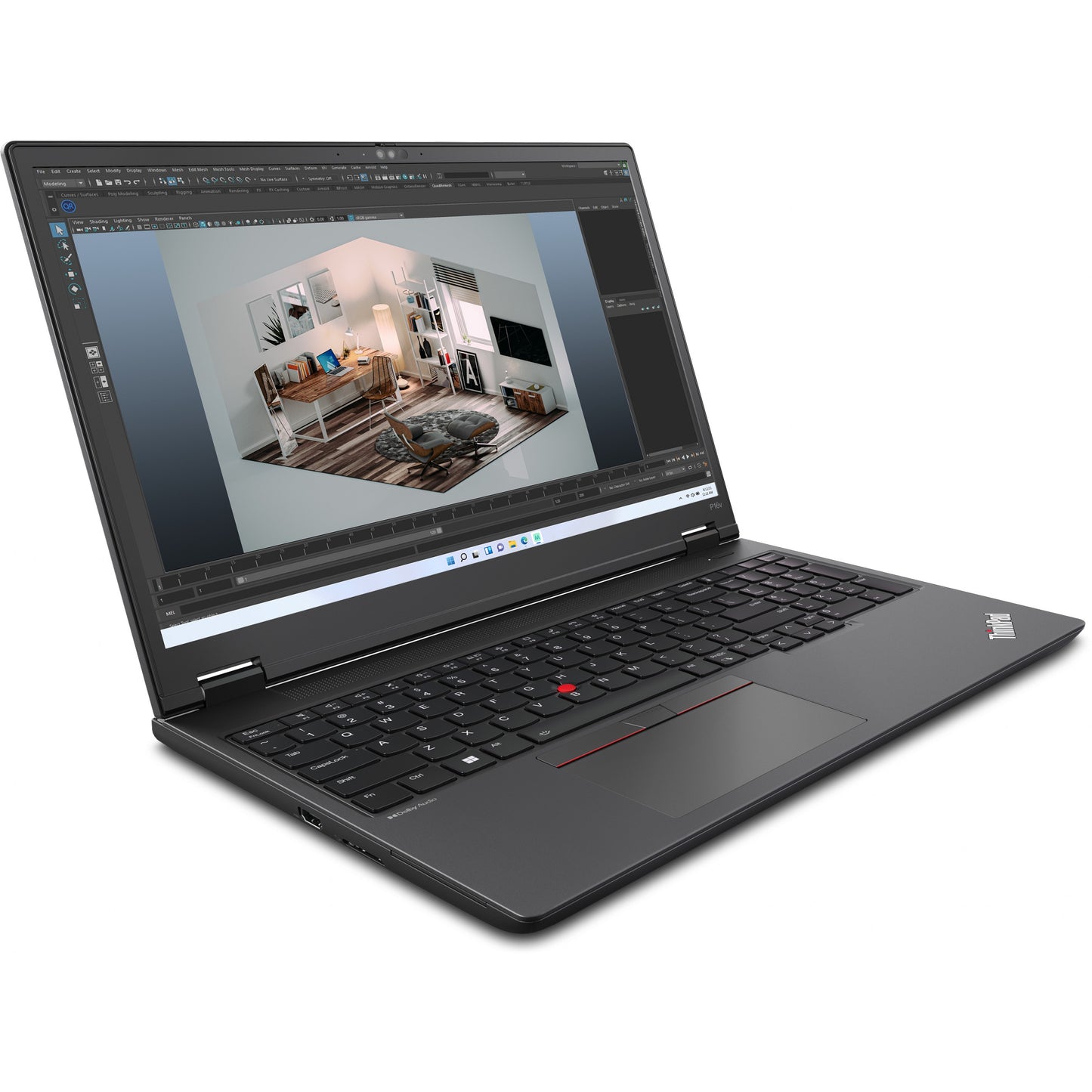 Lenovo ThinkPad P16v AMD G1 16" R9-7940HS 64/1TB RTX 2000ADA W11P