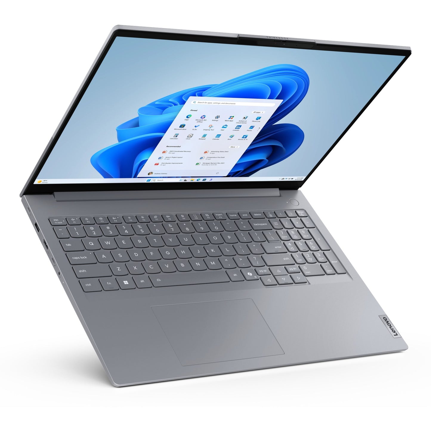 Lenovo ThinkBook 16 G8 Intel Core Ultra 5 225U 40.64cm 16Zoll No Touch WUXGA 16GB 512GB SSD UMA W11P No WWAN TopSeller Arctic Grey