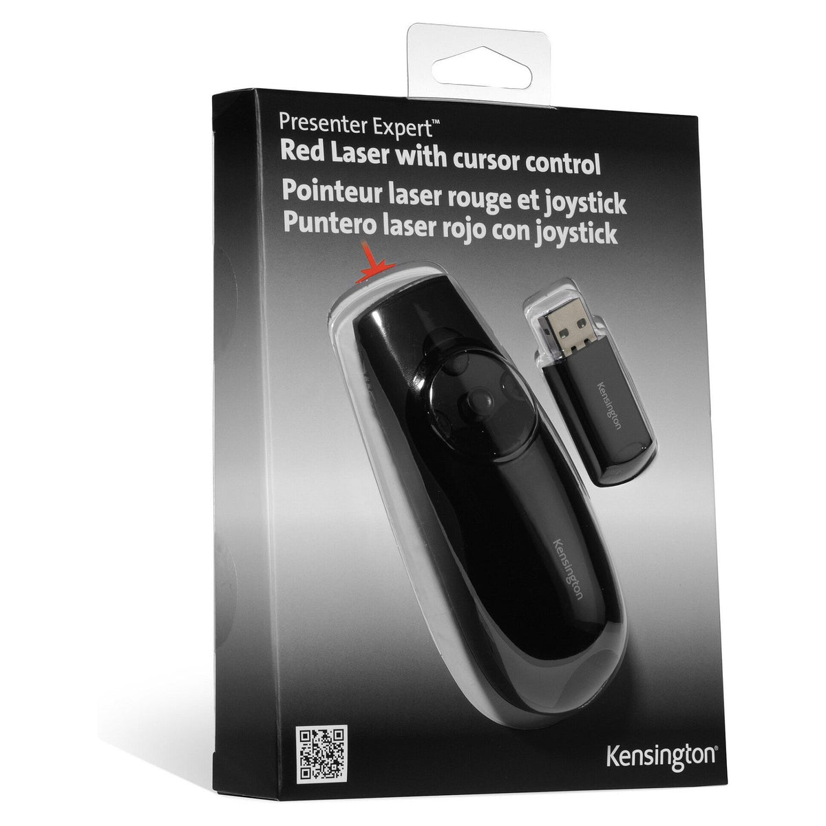KONF Kensington Presenter Expert Red Laser Curser Control