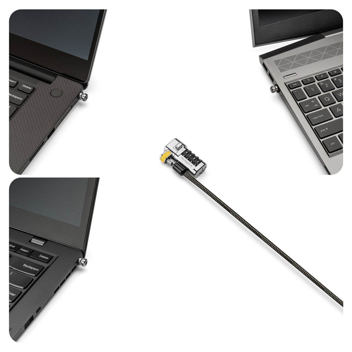 Kensington ClickSafe Kombinationsschloss Universal 3-in-1