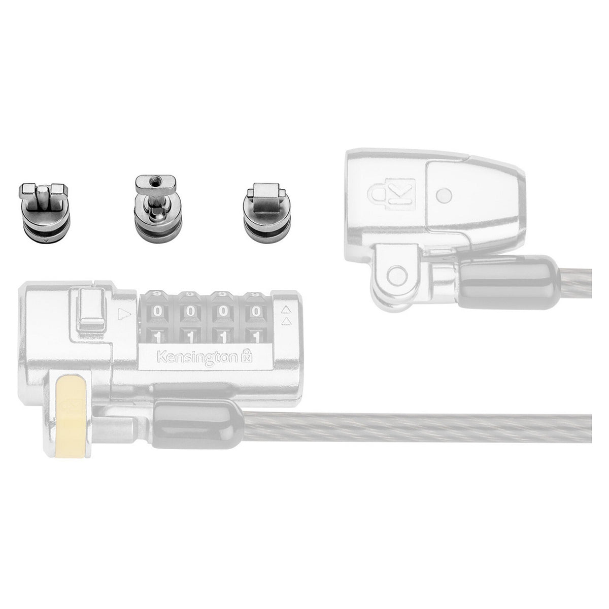 Kensington ClickSave Verankerung 3-in-1 T-Bar-Wedge-Nano