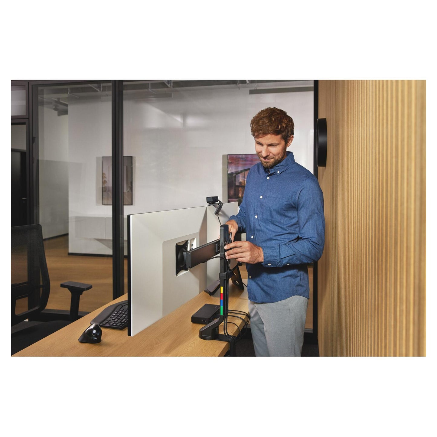 Kensington Pro Fit Ergo Maus vertikal. kabellos. schwarz