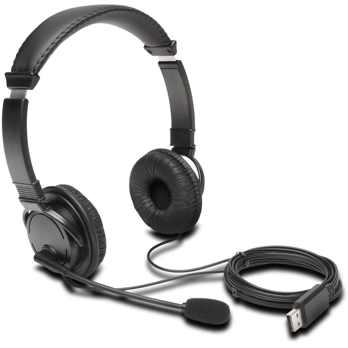 Kensington Headset Hi-Fi mit Mikrofon. USB-A 1.80m Kabel.sw
