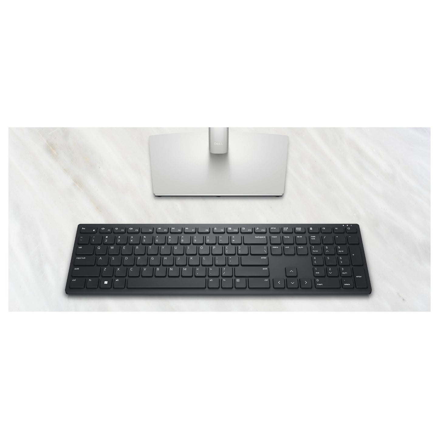 DELL KB500 - Tastatur - kabellos - 2.4 GHz - QWERTZ schwarz