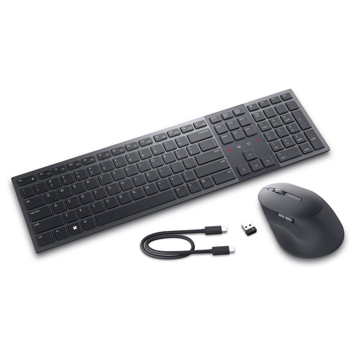 DELL Premier KM900 - Tastatur-und-Maus-Set - Graphite