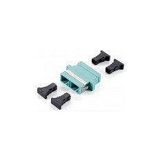 Equip LWL Verbinder SC Multimode Duplex OM3 12 Stk