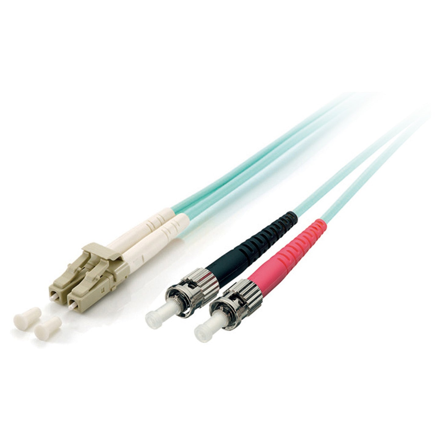 Equip LWL Patchkabel LC->ST 2.00m Multimode Duplex OM3 turq Polybeutel