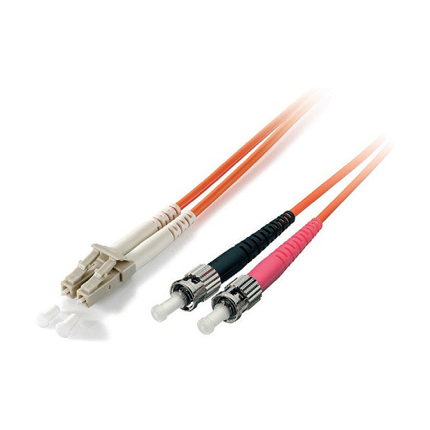 Equip LWL Patchkabel LC->ST 5.00m Singlemode Duplex OS2 ge Polybeutel