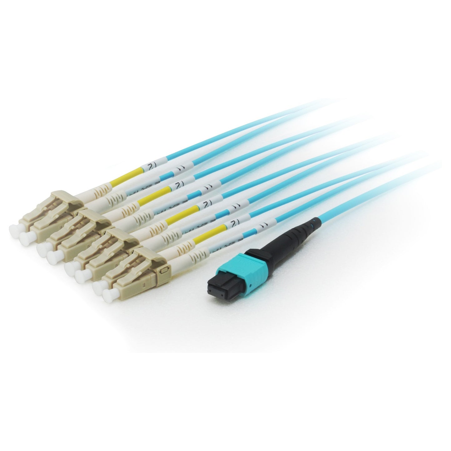 Equip MTP/LC Trunk Fiber Patch Cord OM4 M/M 7.00m Polybeutel