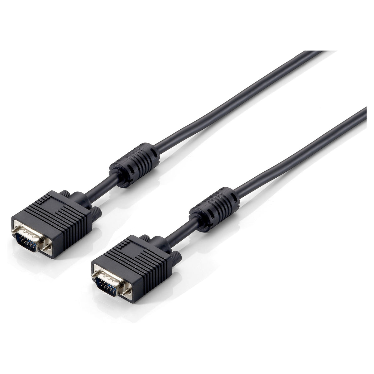 Equip VGA Kabel HD15 St/St 1.80m 1920x1080/60Hz schwarz Polybeutel
