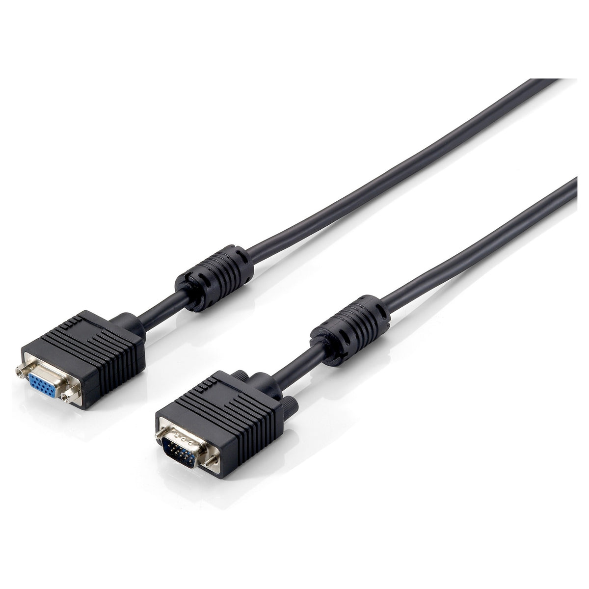 Equip VGA Kabel Verl. HD15 St/Bu 5.00m 1920x1080/60Hz sw Polybeutel