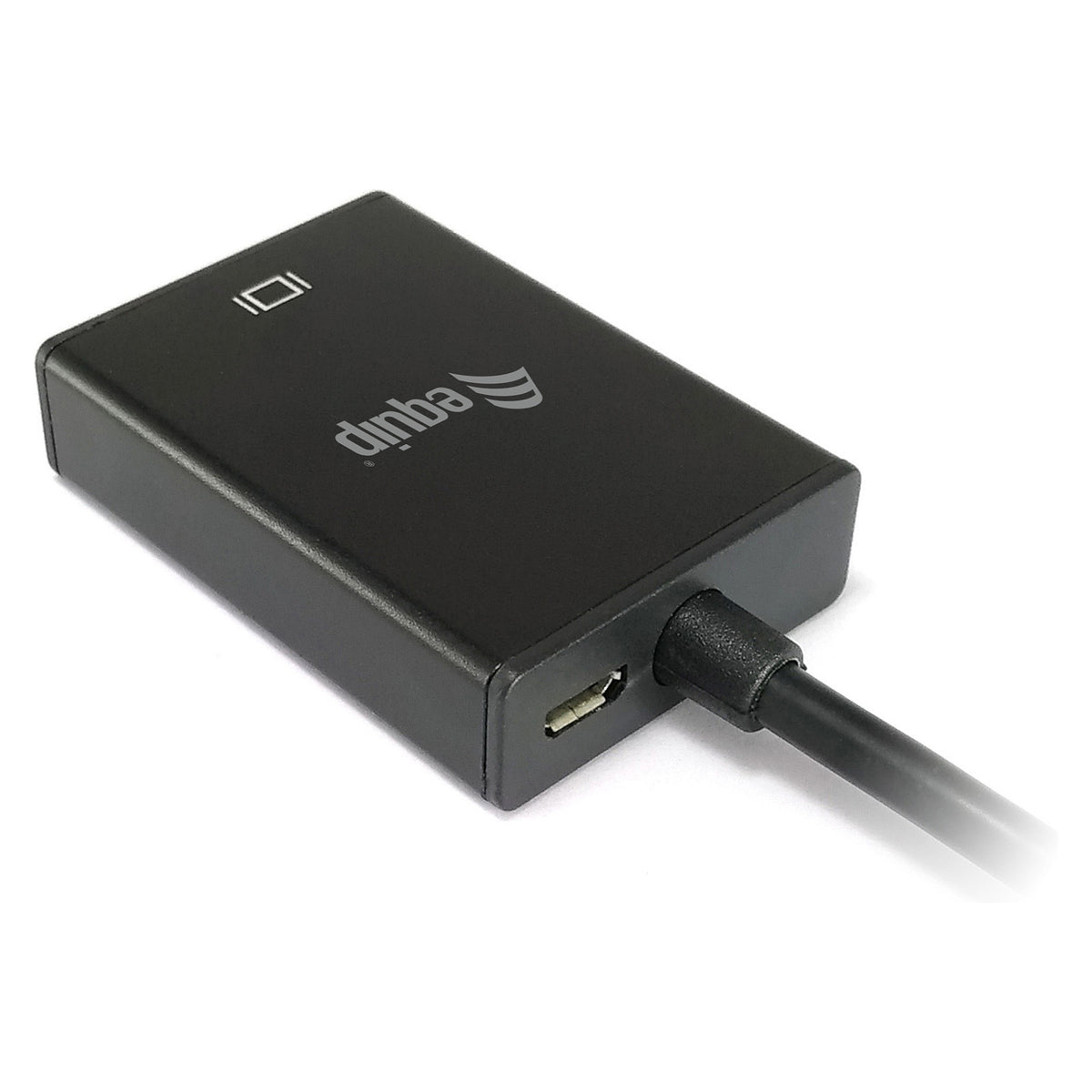 Equip VGA auf HDMI Adapter. mit Audio. schwarz. 15cm