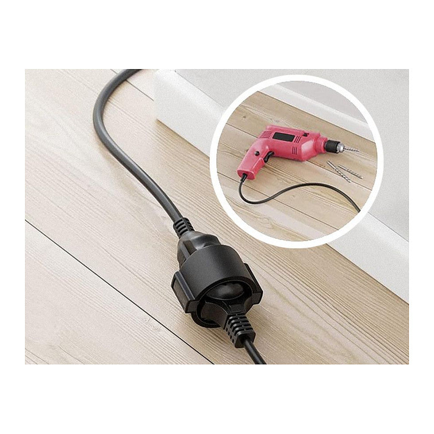 Equip Netzkabel Anschl. Schuko -> CEE7/3 5.00m schwarz