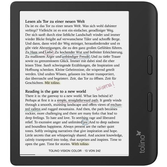 TOLINO VISION COLOR EREADER