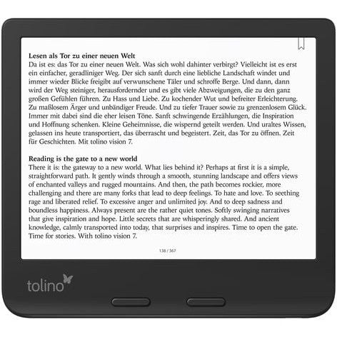 TOLINO VISION COLOR EREADER