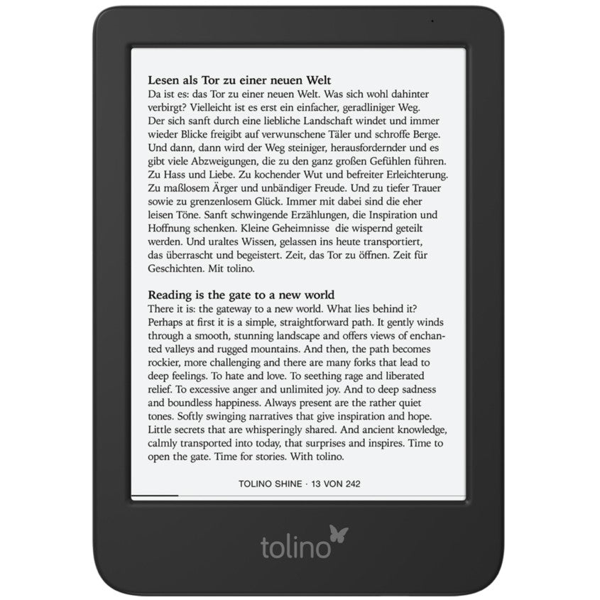 TOLINO SHINE E-READER DER 5. GENERATION