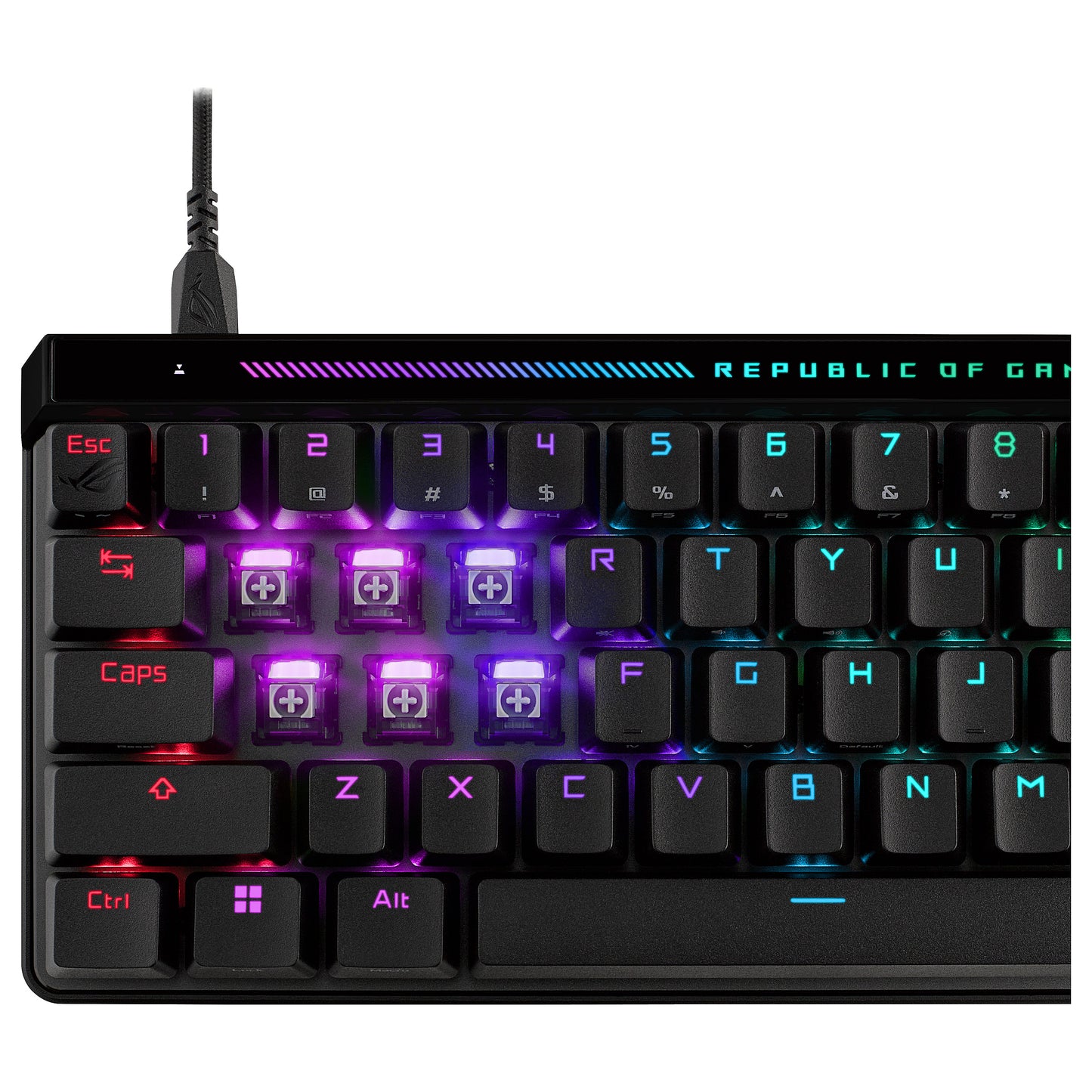 Asus Tastatur ROG Falchion ACE HFX Gaming Tastatur dt.